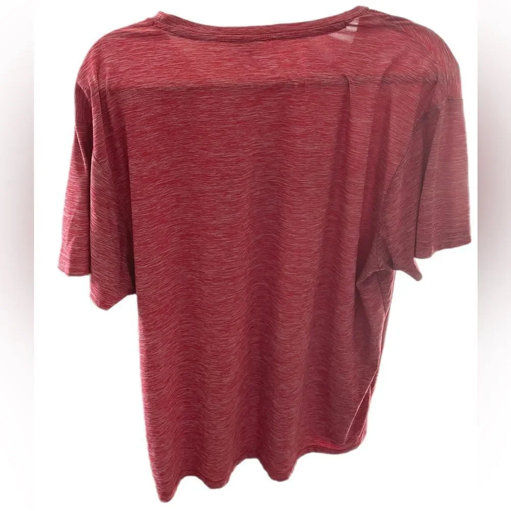 ⭐️5/$25 U.S. Polo Assn. Lightweight Red Tee, Mens size Large